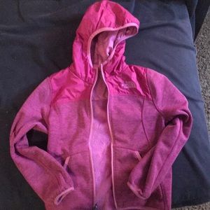 Girls North Face jacket size 7/8